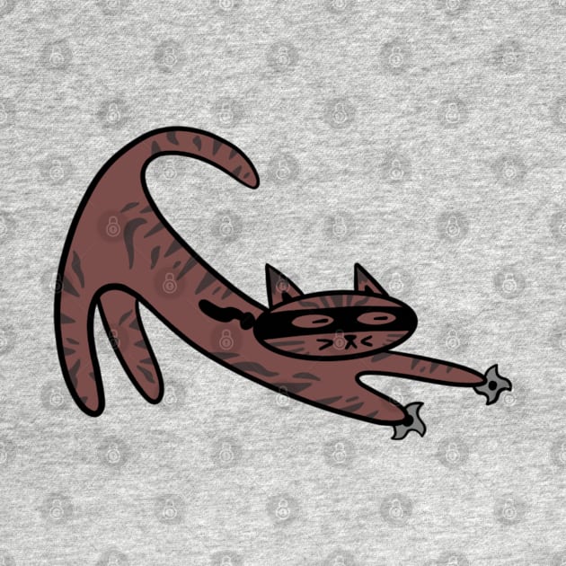 Ninja Cat by ArtByGB